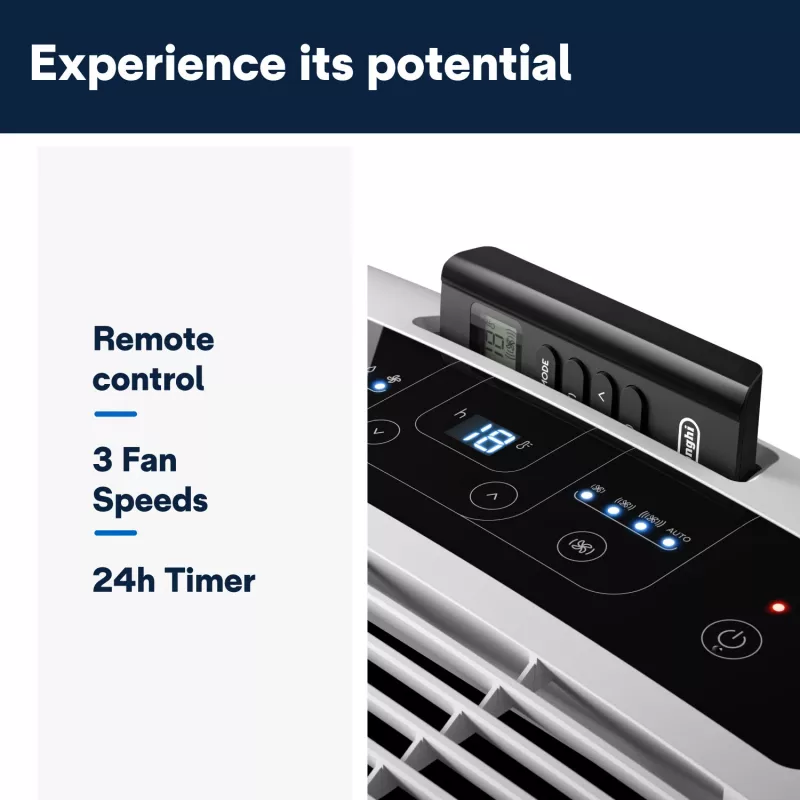 De’Longhi PAC EM82 Climatizador portátil 63 dB 1000 W blanco