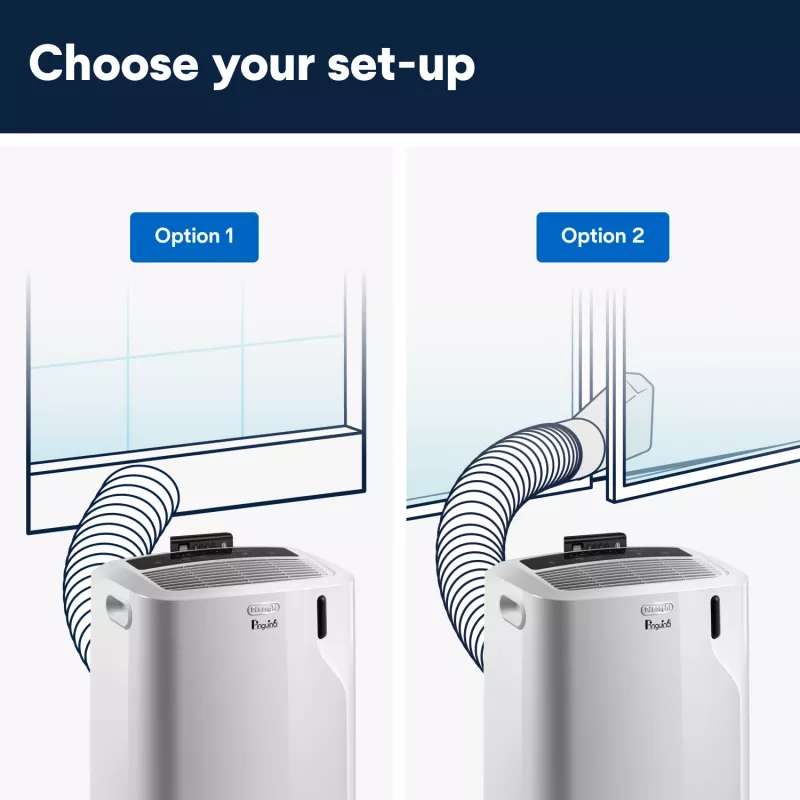 De’Longhi PAC EM82 Climatizador portátil 63 dB 1000 W blanco