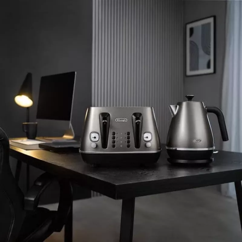 De’Longhi KBIN2001.TB Hervidor 1,7 L 2000 W titanio