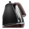 De’Longhi KBOV 2001.BK Hervidor 1,7 l 2000 W negro, marrón
