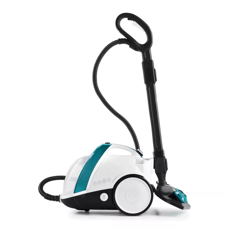 Polti Vaporetto Smart 100_T Limpiador a vapor de cilindro 1500 W azul, blanco
