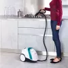 Polti Vaporetto Smart 100_T Limpiador a vapor de cilindro 1500 W azul, blanco