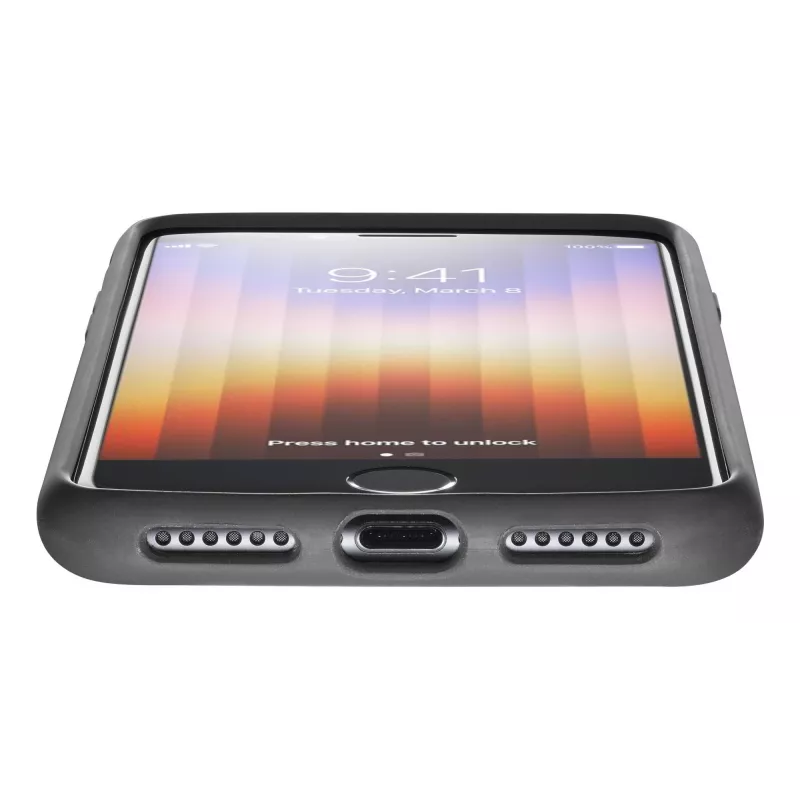 Cellularline Sensation - Funda de silicona soft-touch para iPhone SE (2022)/SE (2020)/8/7/6