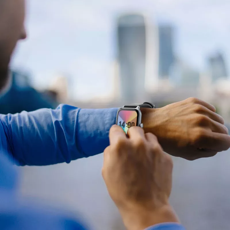 Smartwatch Cellularline ION Bluetooth® con app, LED, 91 g