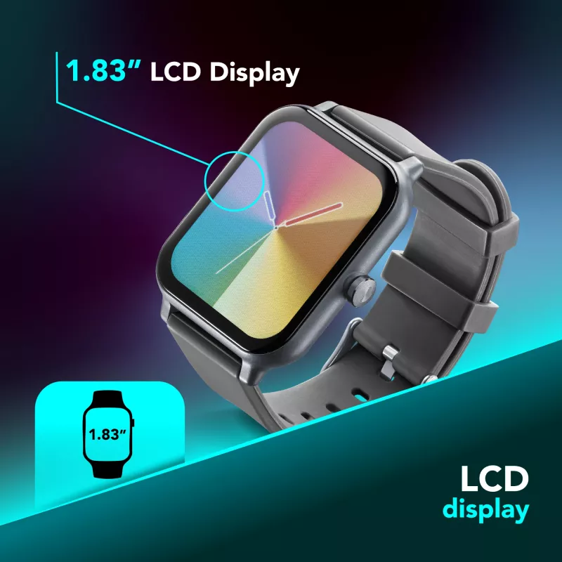 Smartwatch Cellularline ION Bluetooth® con app, LED, 91 g