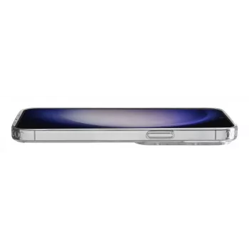Cellularline Clear Protect – Funda rígida para Galaxy S24 con bordes de goma