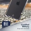 Cellularline Clear Protect - Funda rígida para iPhone 16e/17e con bordes de goma