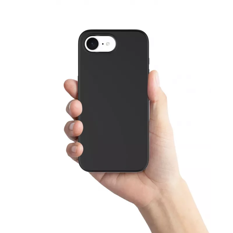 Cellularline Sensation - Funda de silicona soft-touch para iPhone 16e/17e con tecnología antibacteriana Microban® integrada