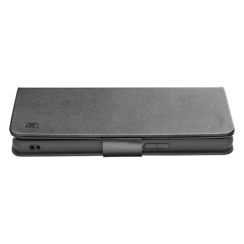 Cellularline Book Agenda - Funda tipo libro efecto piel para iPhone 16e/17e con cierre magnético