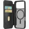 Cellularline Daily Mag - Funda tipo libro para iPhone 17 Pro Max con parte trasera rígida semitransparente compatible con el ecosistema Magsafe®