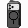 Cellularline Daily Mag - Funda tipo libro para iPhone 17 Pro Max con parte trasera rígida semitransparente compatible con el ecosistema Magsafe®