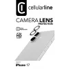 Objetivo de cámara Cellularline - Protección para la cámara del iPhone 17