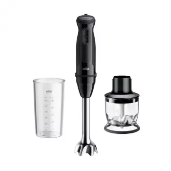 Braun MultiQuick 3 MQ30201M 0,6 l batidora de mano 900 W negro, acero satinado