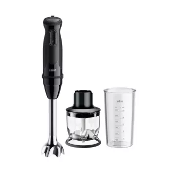 Braun MultiQuick 3 MQ30201M 0,6 l batidora de mano 900 W negro, acero satinado