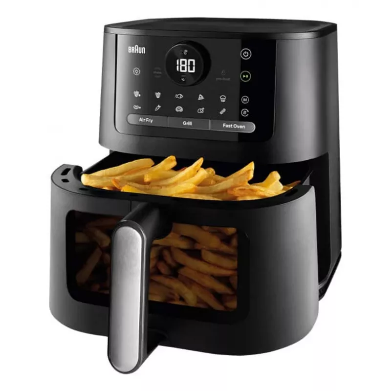 Braun HF 5075 freidora de aire individual 2000 W negro, gris