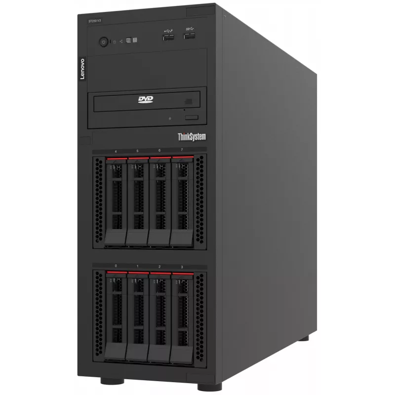 Lenovo ThinkSystem ST250 V3 Servidor 1,92 TB Torre Intel® Xeon® 6353P 2,7 GHz 32 GB DDR5-SDRAM 800 W