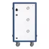 Techly I-CABINET-30DUTY carro/armario portátil de gestión de dispositivos Blanco, Azul