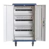 Techly I-CABINET-30DUTY carro/armario portátil de gestión de dispositivos Blanco, Azul