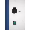 Techly I-CABINET-30DUTY carro/armario portátil de gestión de dispositivos Blanco, Azul