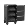 Ewent EW1700 carro/armario portátil de gestión de dispositivos Negro, Gris