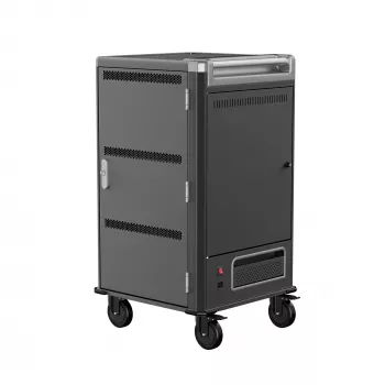 Ewent EW1700 carro/armario portátil de gestión de dispositivos Negro, Gris