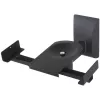 Techly Pareja de soportes de pared para altavoces hasta 25 kg Negro ICA-SP SS201