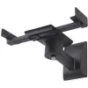 Techly Pareja de soportes de pared para altavoces hasta 25 kg Negro ICA-SP SS201