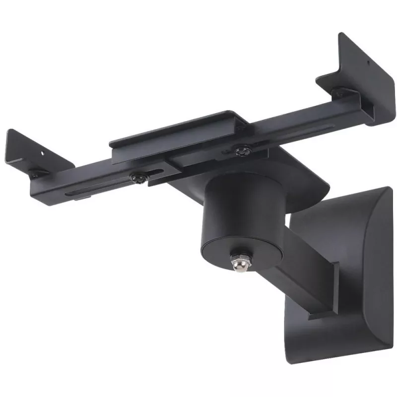 Techly Pareja de soportes de pared para altavoces hasta 25 kg Negro ICA-SP SS201