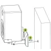 Techly Pareja de soportes de pared para altavoces hasta 25 kg Negro ICA-SP SS201