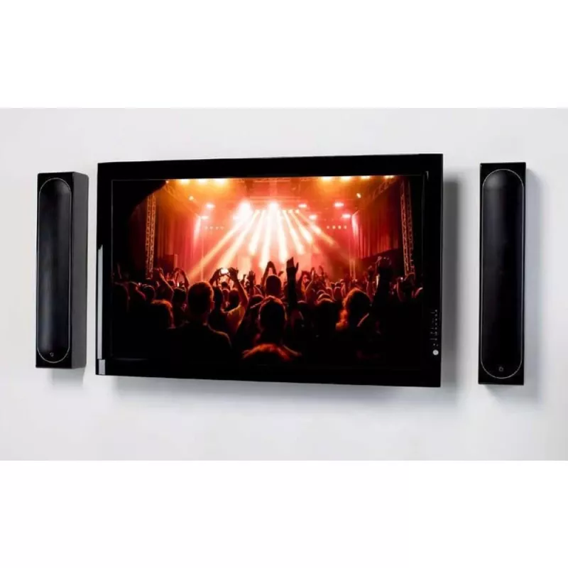 Techly Pareja de soportes de pared para altavoces hasta 25 kg Negro ICA-SP SS201