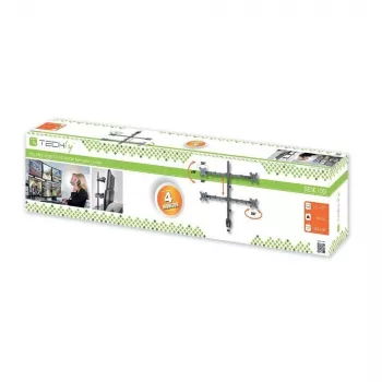 Techly ICA-LCD 382-Q Soporte de monitor / pie 68,6 cm (27