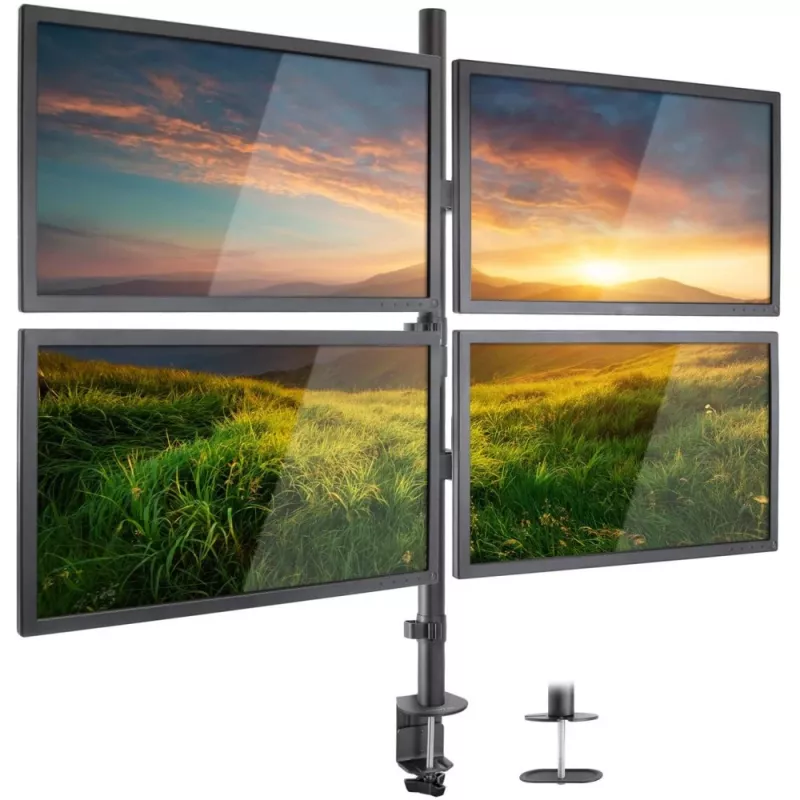 Techly ICA-LCD 382-Q Soporte de monitor / pie 68,6 cm (27