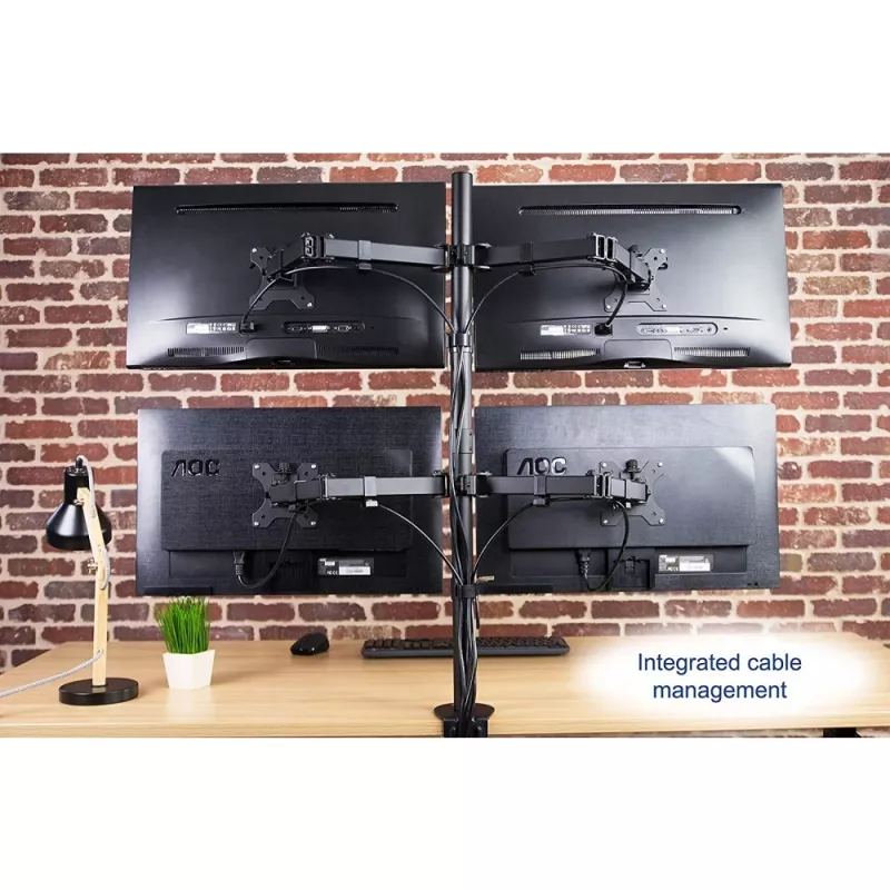 Techly ICA-LCD 382-Q Soporte de monitor / pie 68,6 cm (27