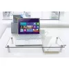 Techly Alzamonitores universal de sobremesa, de pie, 20 kg, 33 cm (13