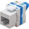 Techly CAT 6a KeyStone Conector hembra RJ45 UTP no apantallado sin herramientas IWP-MD C6A/UROTT