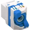 Techly CAT 6a KeyStone Conector hembra RJ45 UTP no apantallado sin herramientas IWP-MD C6A/UROTT