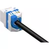 Techly CAT 6a KeyStone Conector hembra RJ45 UTP no apantallado sin herramientas IWP-MD C6A/UROTT