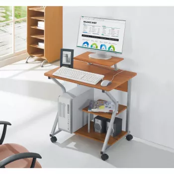 Techly Mesa de ordenador compacta ICA-TB 218