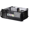 Techly Caja rack industrial 19/sobremesa 4U ultracompacta negra I-CASE MP-P4HX-BLK6