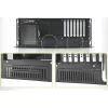 Techly Caja rack industrial 19/sobremesa 4U ultracompacta negra I-CASE MP-P4HX-BLK6