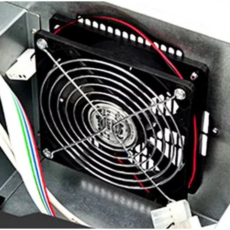 Techly Caja rack industrial 19/sobremesa 4U ultracompacta negra I-CASE MP-P4HX-BLK6