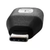 Techly Adaptador USB-C macho a USB-A hembra Negro, USB A, USB C, Negro