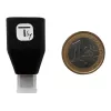 Techly Adaptador USB-C macho a USB-A hembra Negro, USB A, USB C, Negro