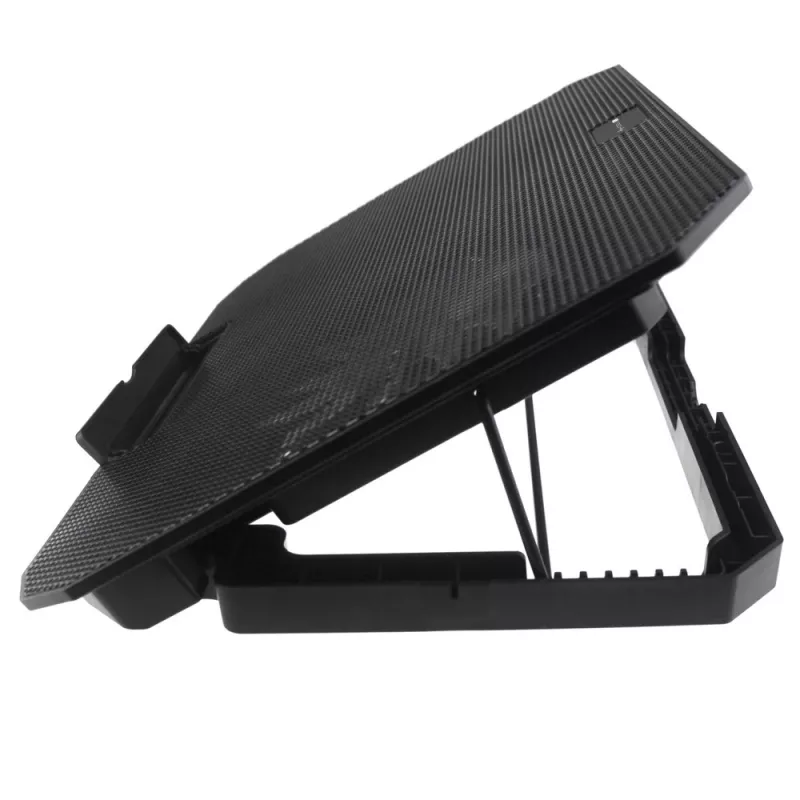 Techly ICOOL-CP11TY soporte para portátil negro 43,2 cm (17