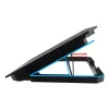 Techly ICOOL-CP11TY soporte para portátil negro 43,2 cm (17