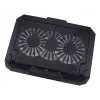 Techly ICOOL-CP11TY soporte para portátil negro 43,2 cm (17