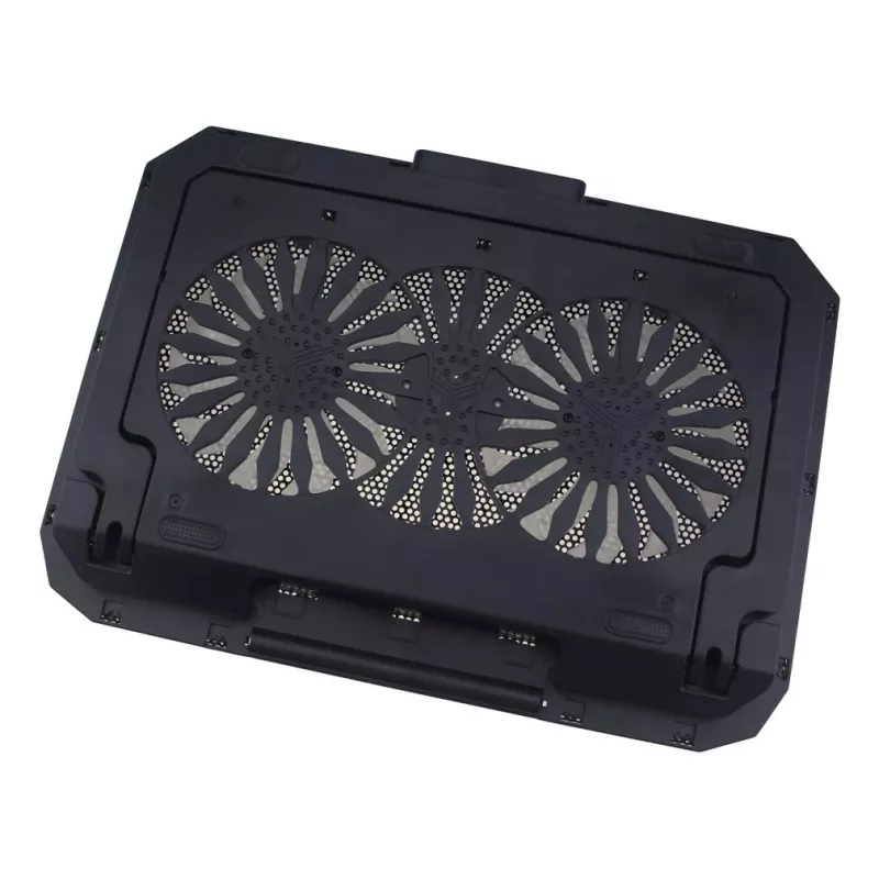 Techly ICOOL-CP11TY soporte para portátil negro 43,2 cm (17