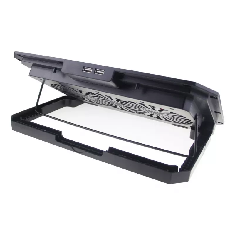 Techly ICOOL-CP11TY soporte para portátil negro 43,2 cm (17