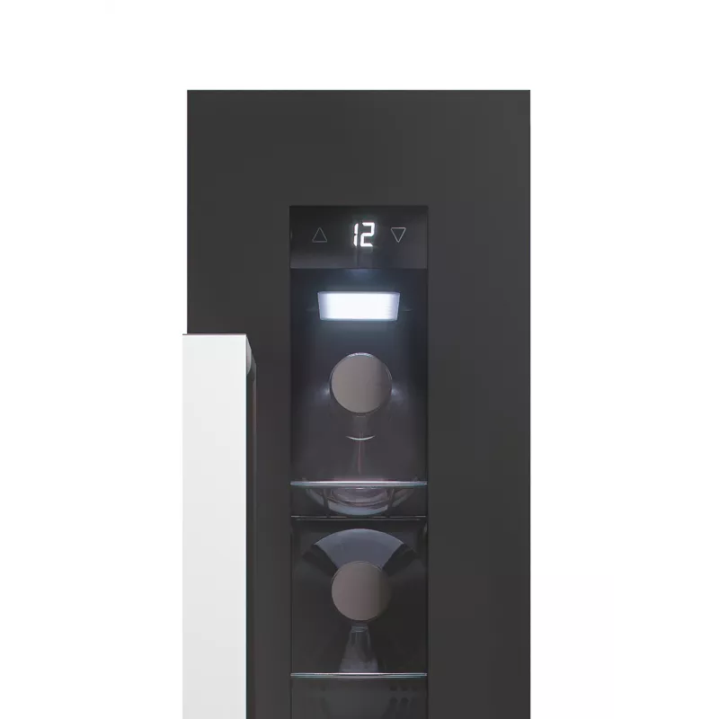 Candy DiVino CCVB 15/1 vinoteca integrable negra 7 botellas
