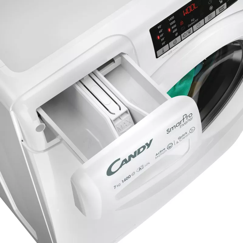 Candy Smart Pro Inverter CO 474TWM6/1-S lavadora de carga frontal 7 kg 1400 rpm blanco